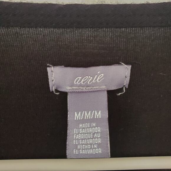 Aerie Black Coverup Tank Dress Size M - Picture 4 of 5